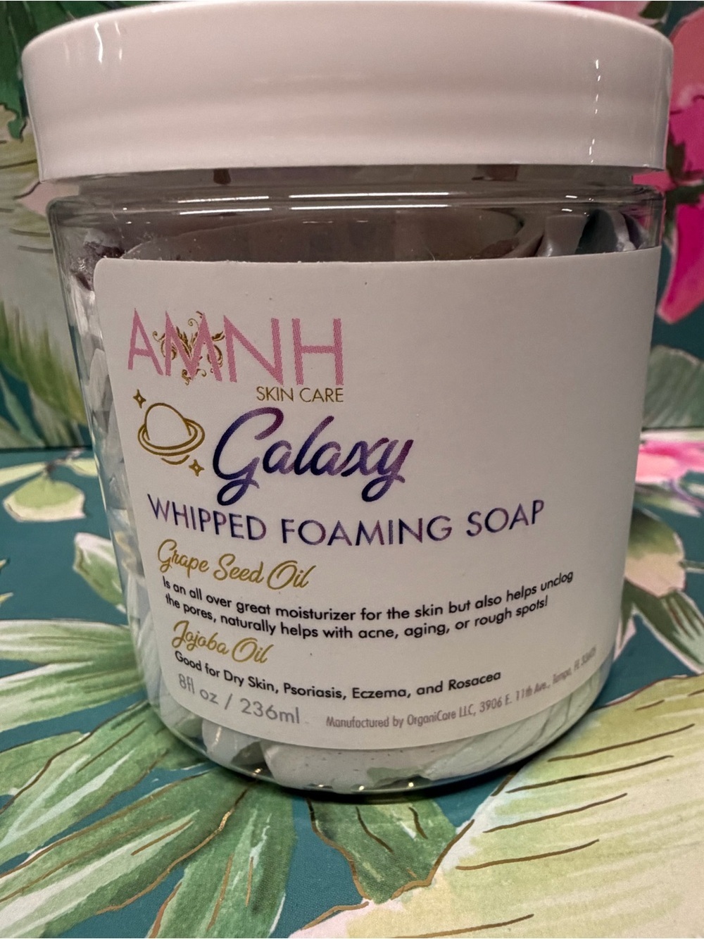 Aminnah Galaxy Whipped Foaming Soap 8 oz NWT Shea Butter